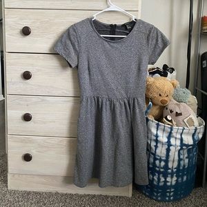 Grey Dress with Pockets